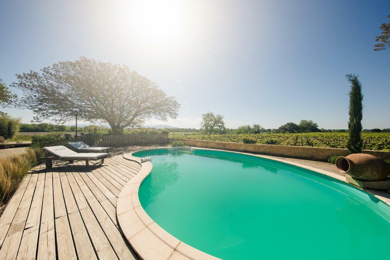 Bed and Breakfast Domaine Rouge-Bleu à Sainte-Cécile-les-Vignes Extérieur photo